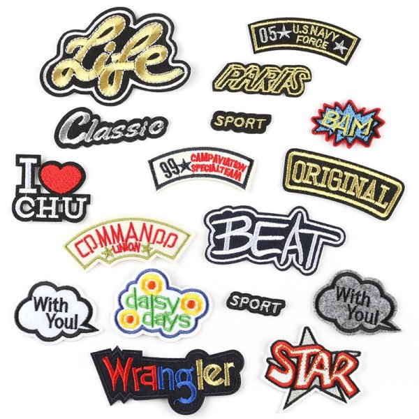 Нашивки буквы