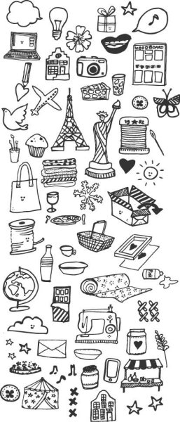 Маленькие рисунки для скетчбука