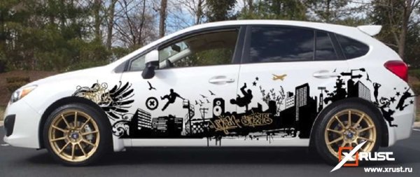 Виниловые наклейки на машину