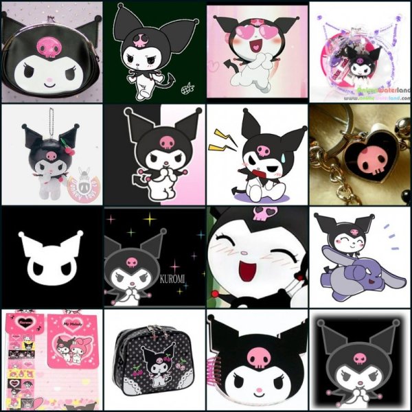 Китти Kuromi Эстетика Стикеры