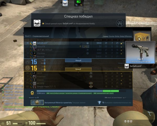 Звание после бигстара