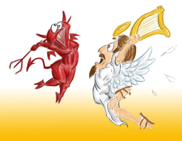 Ангел и черт