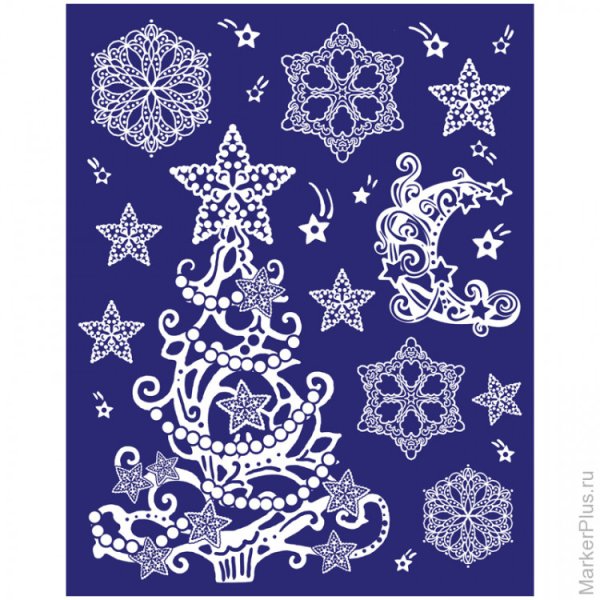 Наклейки на Кона новогодние