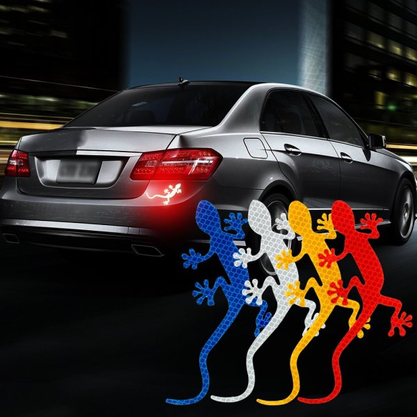 Световозвращающие наклейки на авто