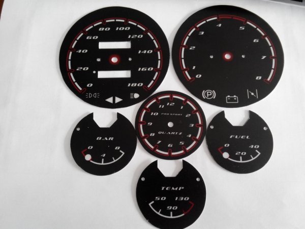 Шкалы приборной панели ВАЗ 2106
