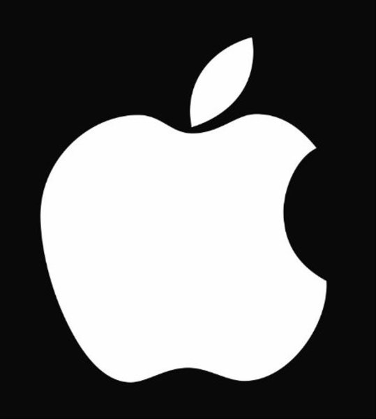 Apple logo White