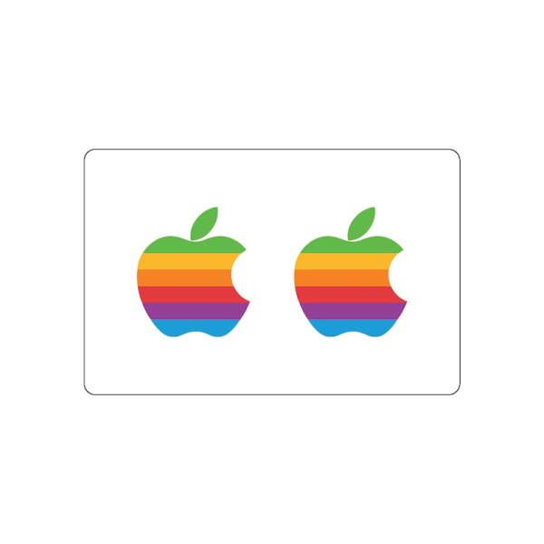 Ретро логотип Apple