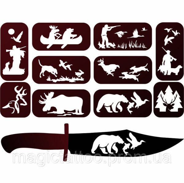 Наклейки для травления металла