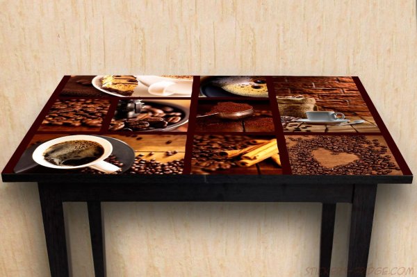 Наклейка на стол кухонный