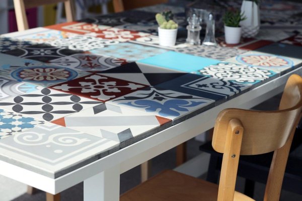 Декор деревянного стола