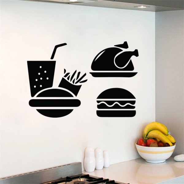 Трафаретная роспись стола