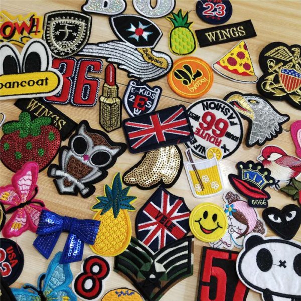 Заплатки на одежду утюгом