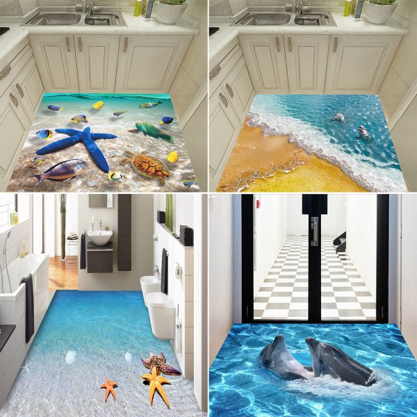 3d Lovely Starfish Floor