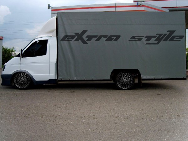 Надпись Газель