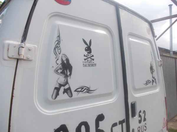 Наклейки на Газель приколы