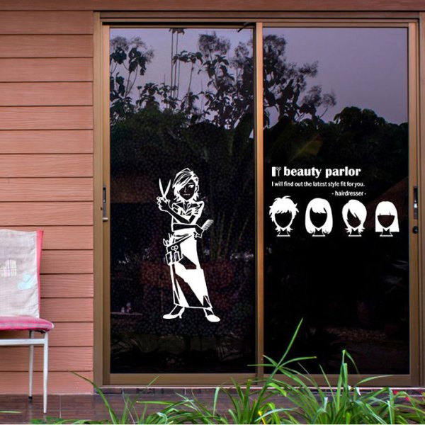 Салон красоты наклейки на стекла