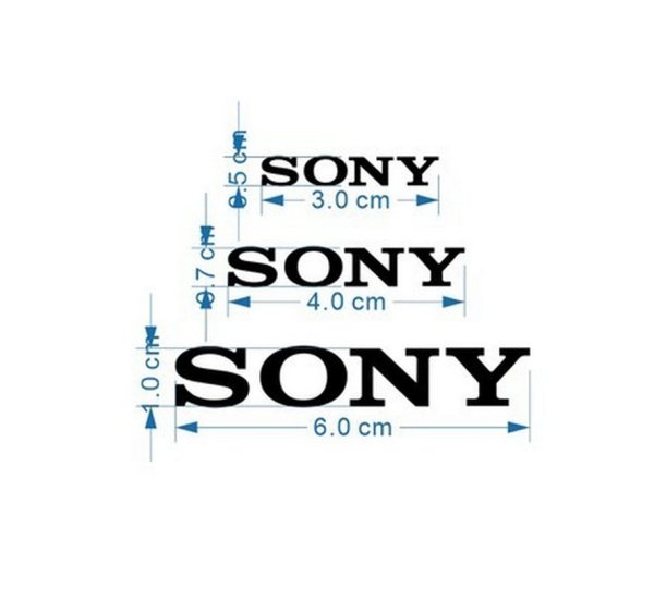 Стикер лого Sony