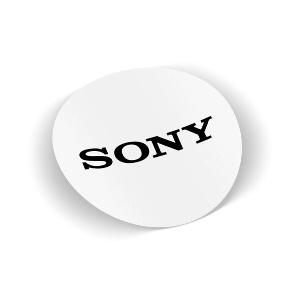 Sony логотип наклейка