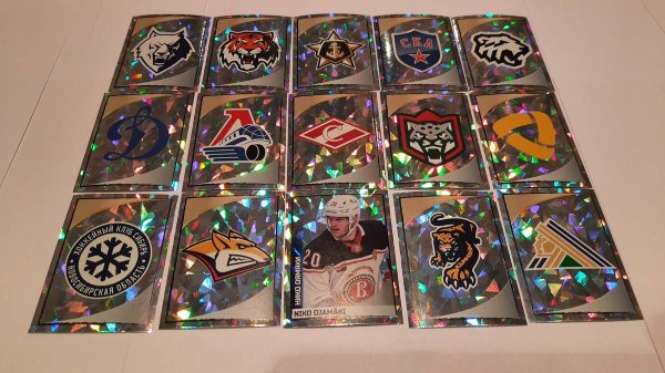 Panini наклейки КХЛ 2021-2022