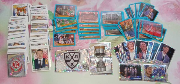 Наклейки Панини КХЛ 2020 2021