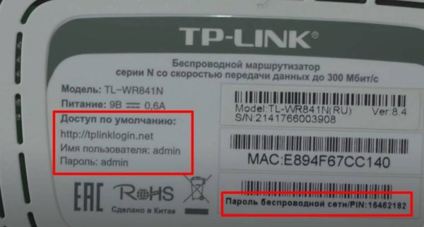 Где на роутере Wi-Fi написан пароль