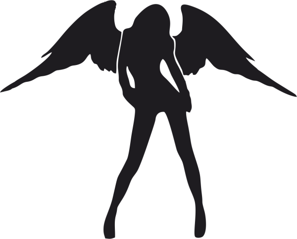 Девушка с крыльями