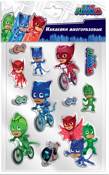 Герои в масках. Коллекция наклеек