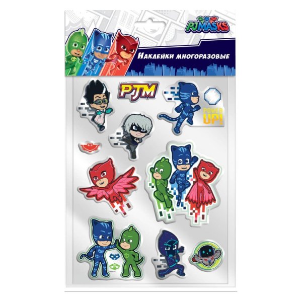 Росмэн набор 100 наклеек герои в масках, зеленый