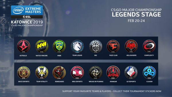 Katowice 2019 наклейки