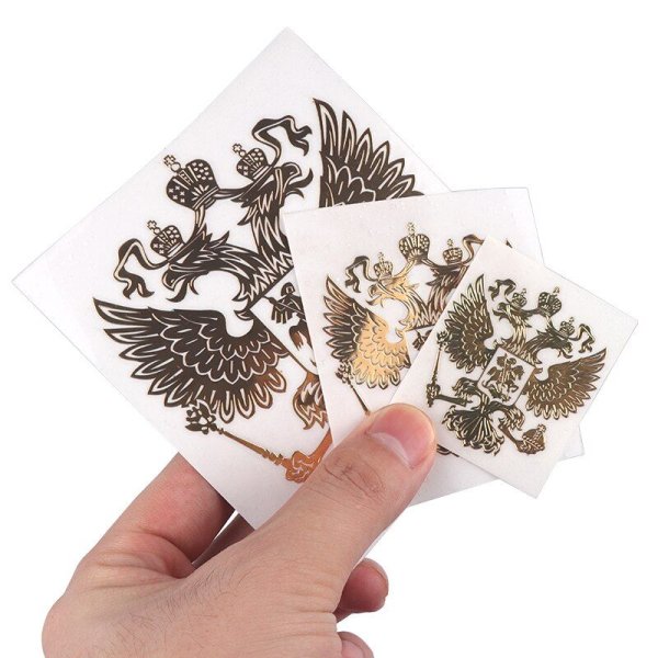 Металлические наклейки