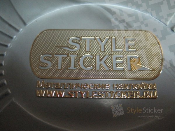 Металлизированные эмблемы из никеля