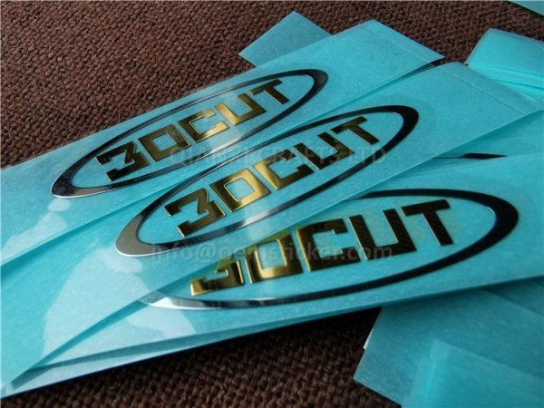 Металлические наклейки