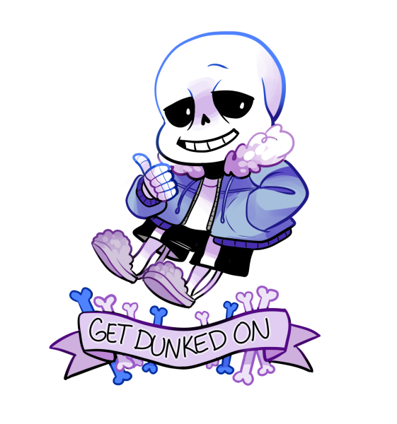 Undertale Sans наклейка