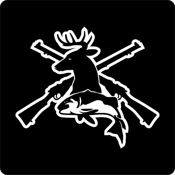 Наклейки охота на машину