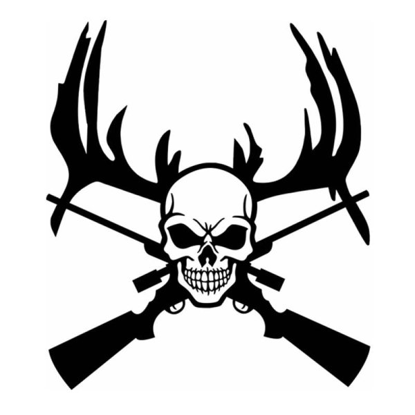 Наклейки охота на машину