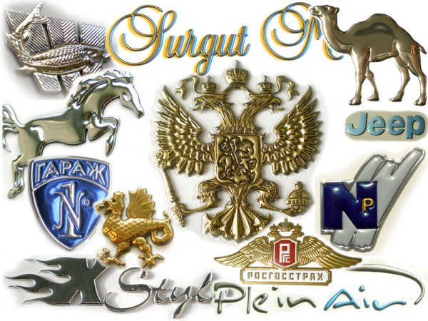 Объемные наклейки со смолой