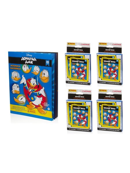 Панини наклейки Утиные истории