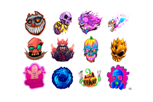 VOZWOODEN Standoff 2 наклейки