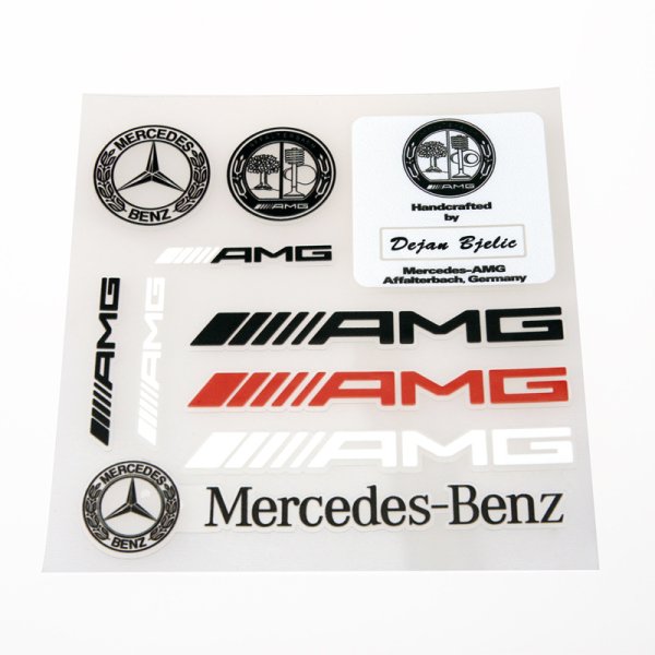 Комплект наклеек Mercedes-Benz AMG