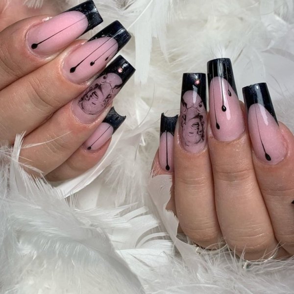 Дизайнерские наклейки для ногтей