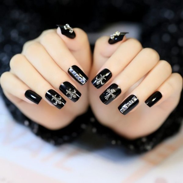 Черный френч