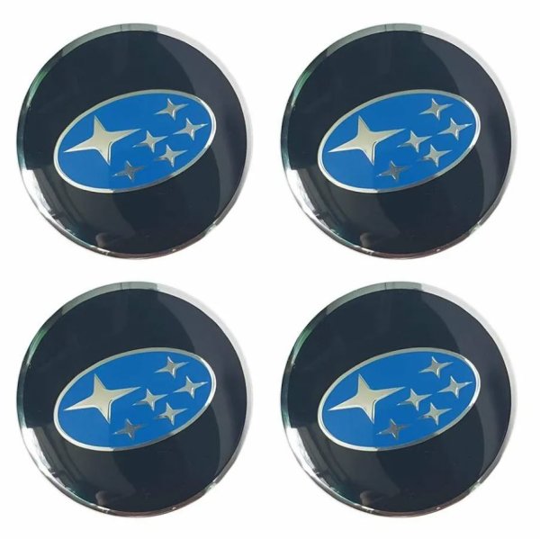 Наклейки на колпаки SJS/SKS С логотипом Skoda 76 мм