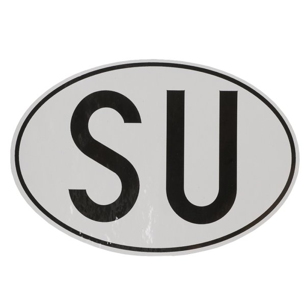 Знак su на авто