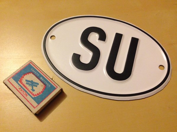 Наклейки su на автомобиль