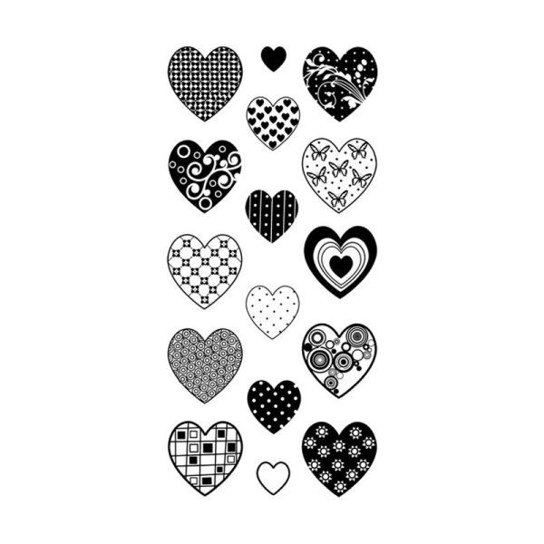 Идеи для наклеек черно белые