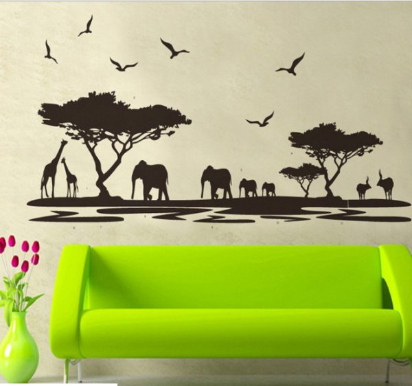 Наклейки на стену в подростковую комнату