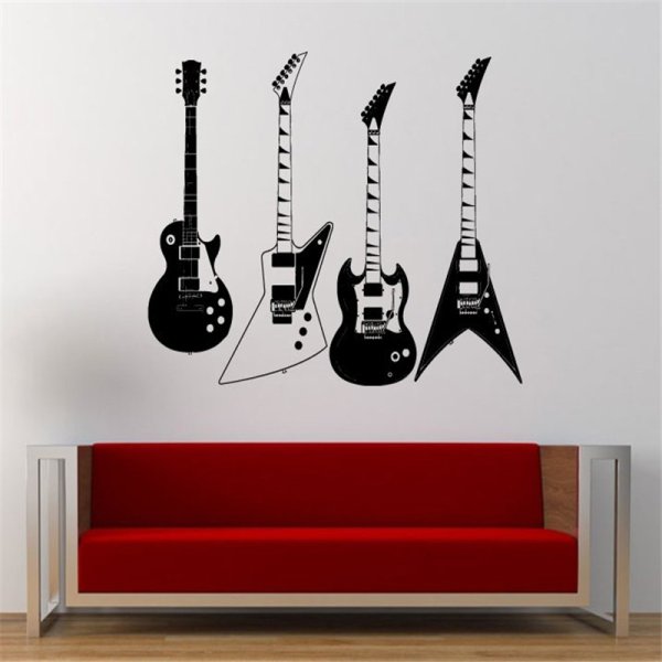 Наклейки на гитару