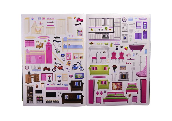 Мебель для бумажного домика