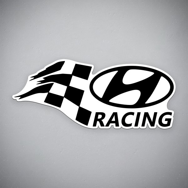 Наклейки на авто Хендай