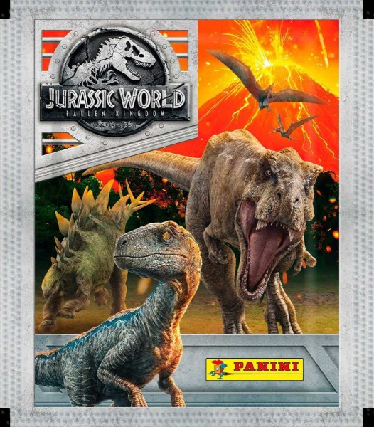 Наклейки динозавров Jurassic World